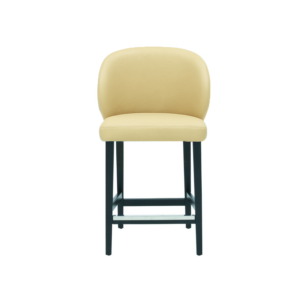 Scaun bar piele naturala ALBASTRA | model CAPRICE