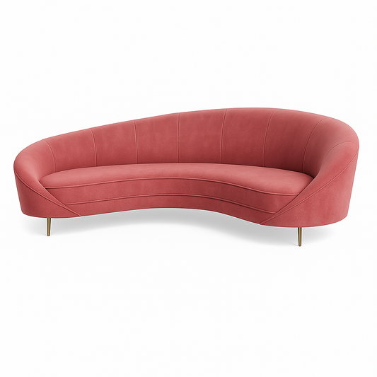 Canapea YAN catifea ROZ