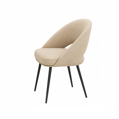 Scaun catifea BORDO | model LAVA