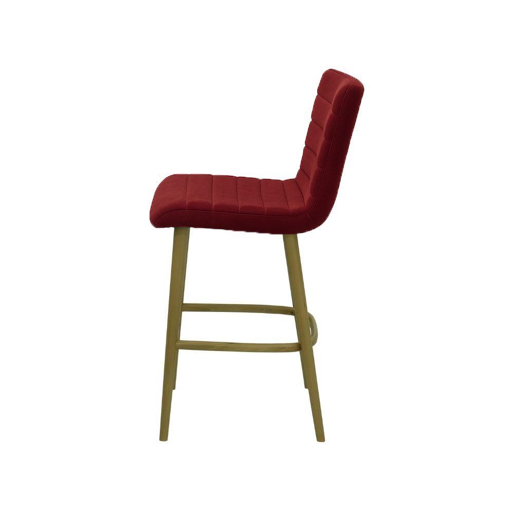 Scaun insula catifea ALBASTRA | model RIGA