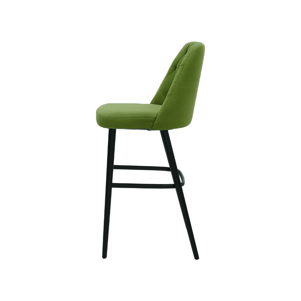 Scaun bar catifea BORDO | model SCOT