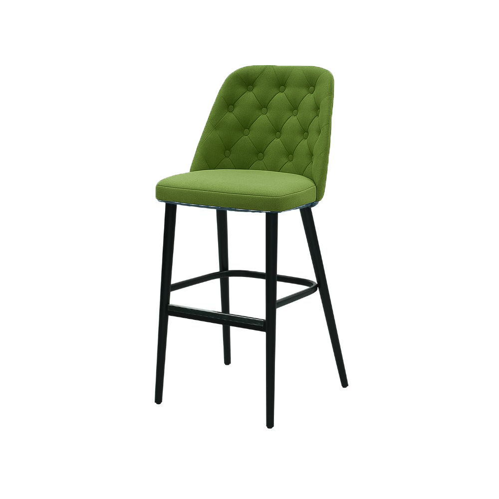 Scaun bar catifea BORDO | model SCOT