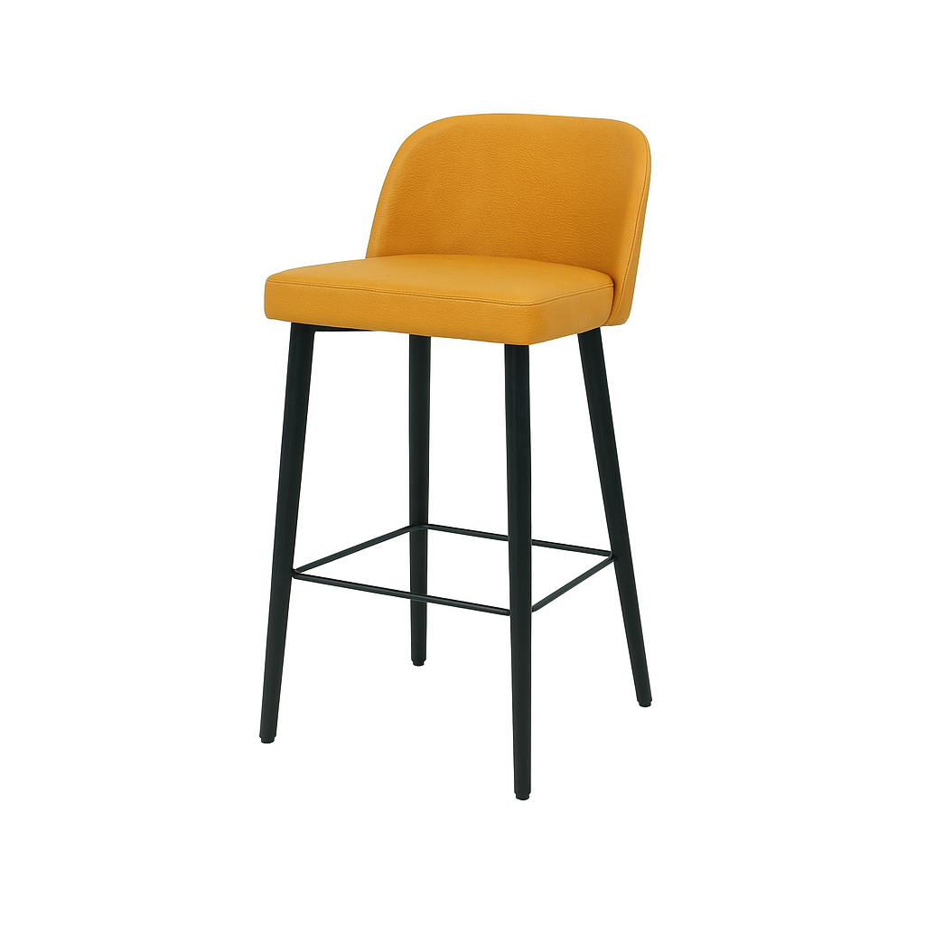 Scaun bar piele BEJ | model IVA