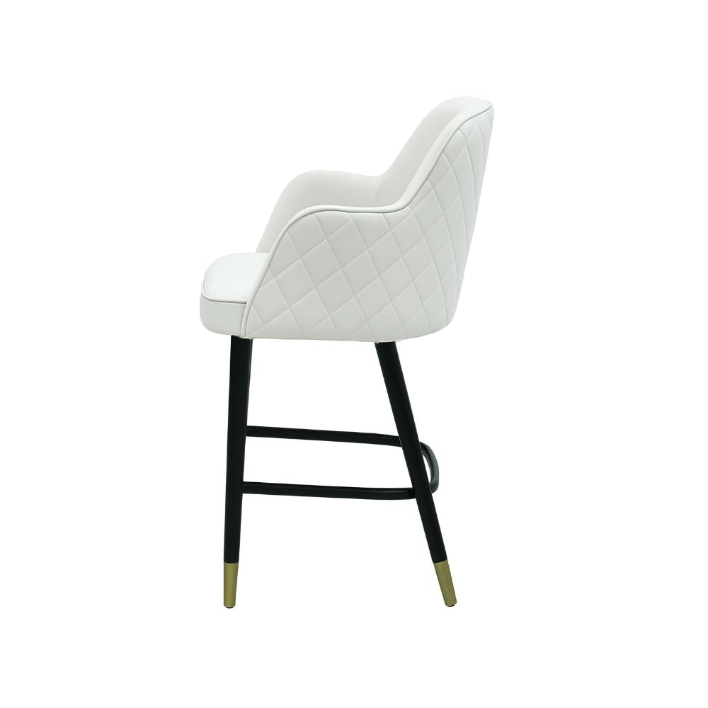 Scaun bar piele BEJ | model PINO X
