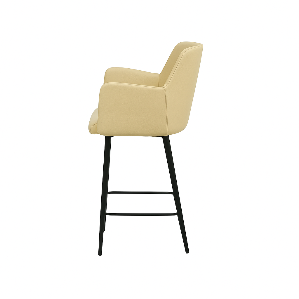Scaun bar piele VERDE | model SIGMA