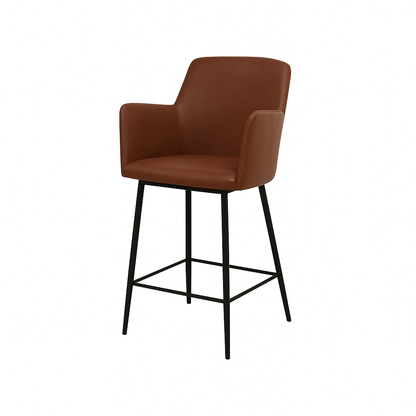Scaun bar piele VERDE | model SIGMA