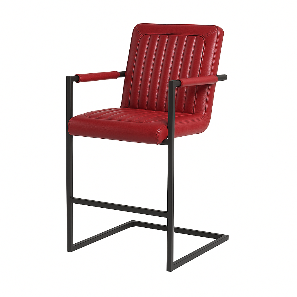 Scaun bar piele ROSIE | model TRUM