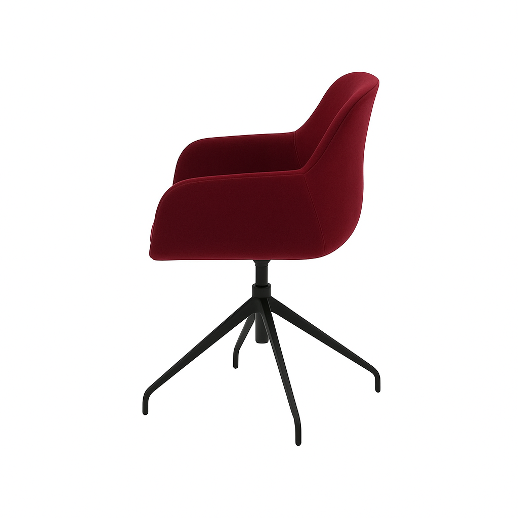 Scaun catifea GALBENA | model FEBE