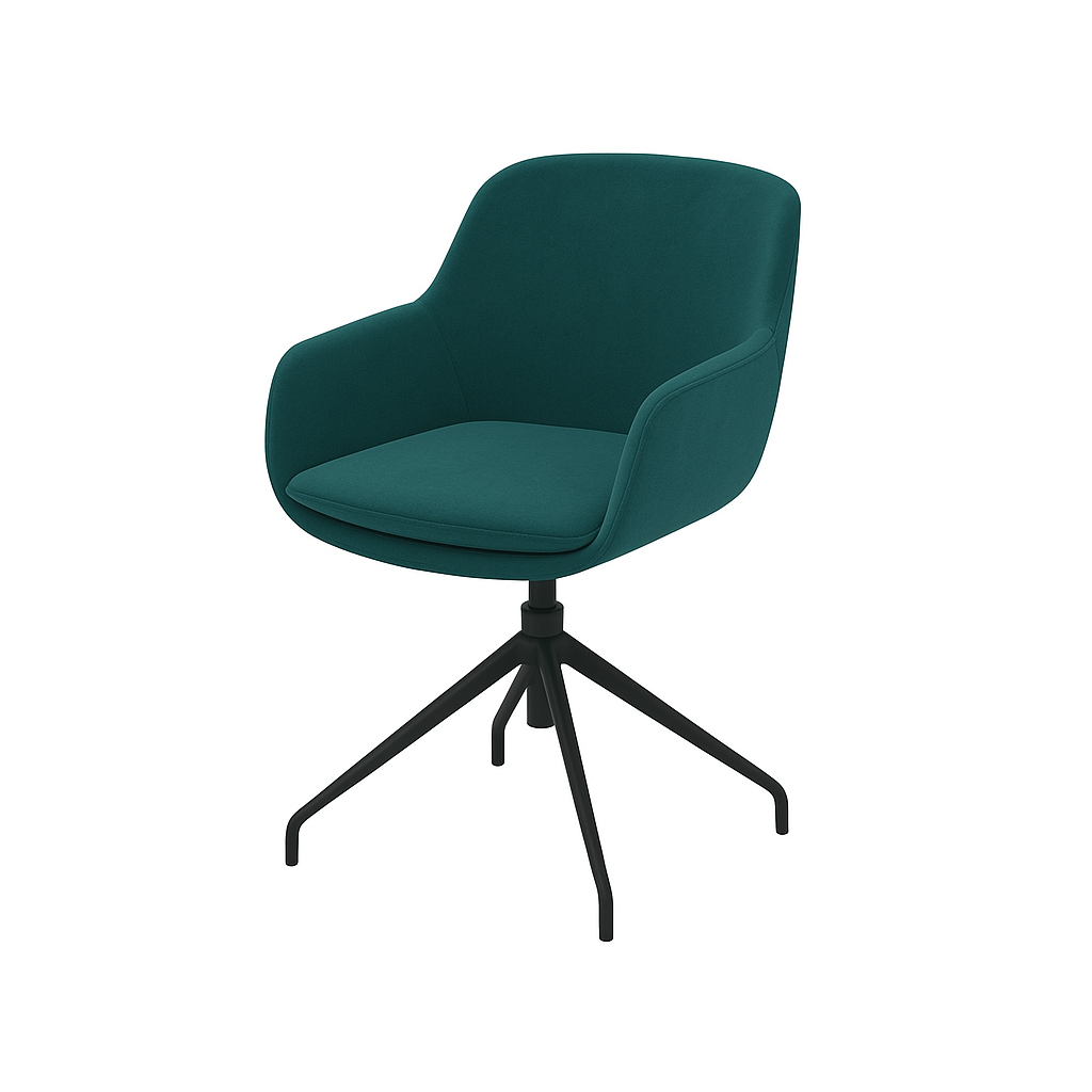 Scaun catifea GALBENA | model FEBE
