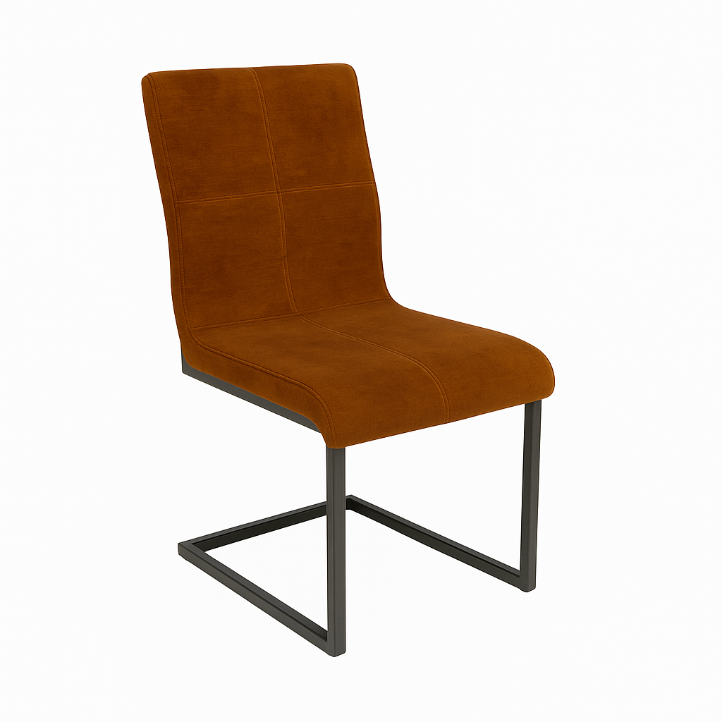 Scaun catifea BEJ | model INDU QUADRANT A