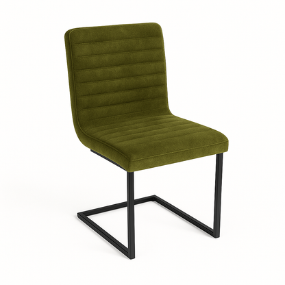 Scaun catifea VERDE | model INDU WAVE SA