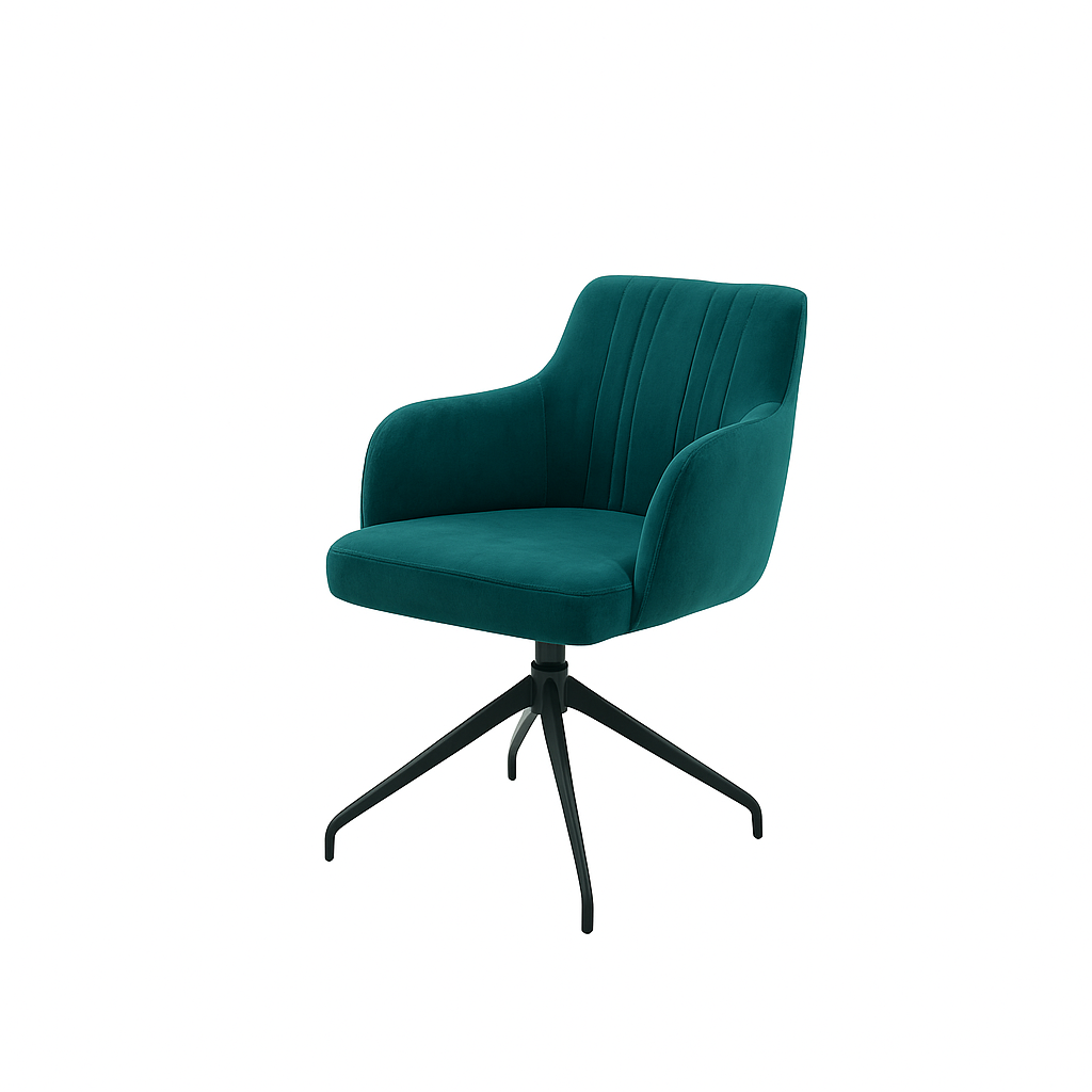 Scaun catifea VERDE | model SOHO