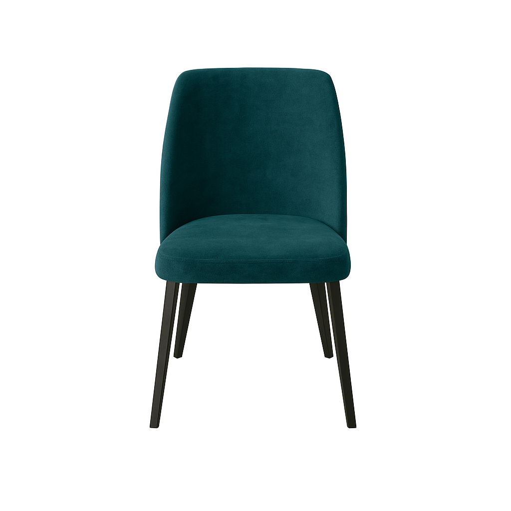 Scaun catifea GALBENA | model SOLO