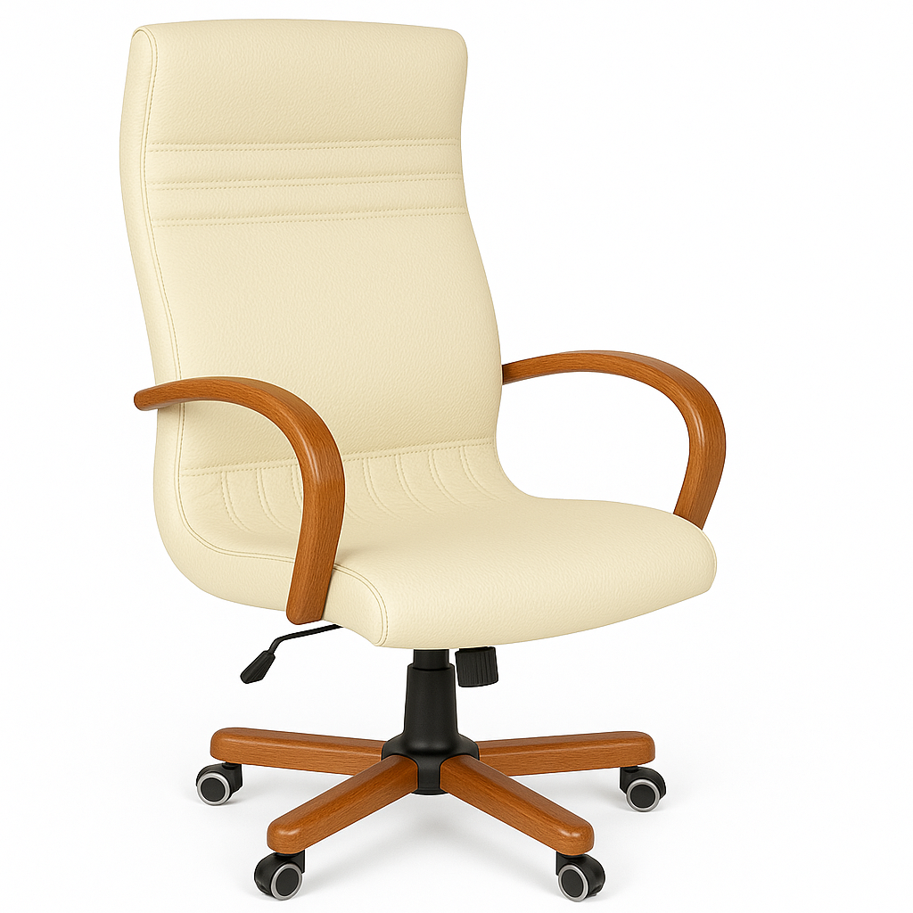 Scaun birou piele ALBA | model GOLD P