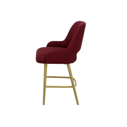 Scaun insula catifea ROZ | model HUGO