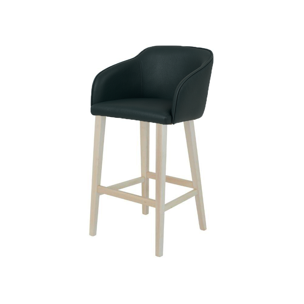 Scaun bar piele ROSIE | model CROCO