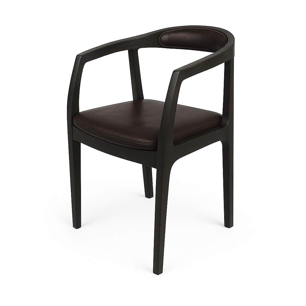 Scaun piele MARO INCHIS | model ANTO