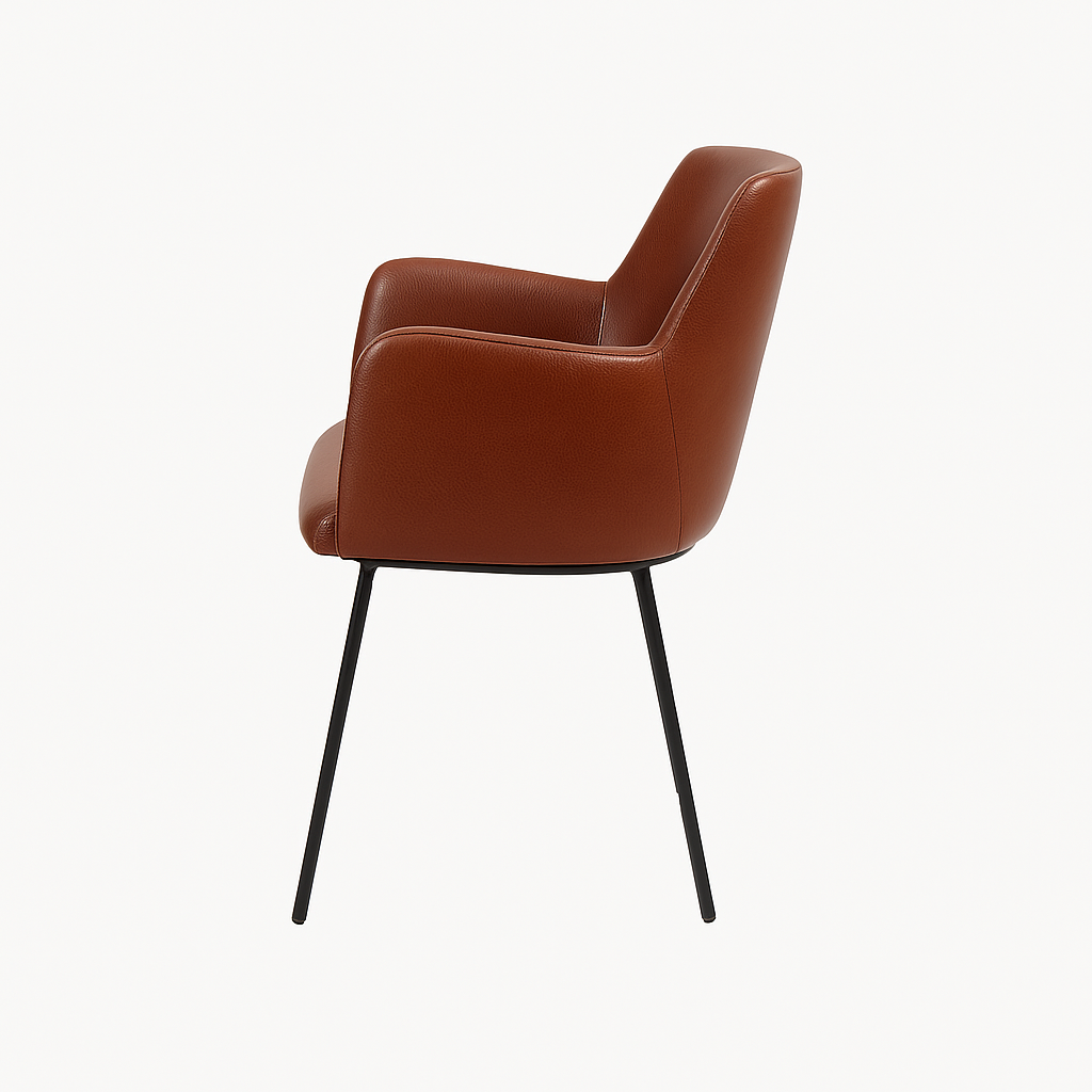 Scaun piele BEJ | model SIGMA